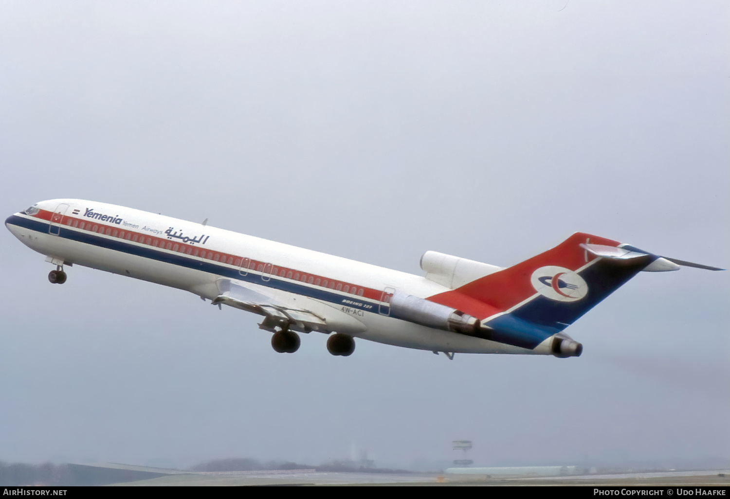 Aircraft Photo of 4W-ACI | Boeing 727-2N8/Adv | Yemenia - Yemen Airways | AirHistory.net #634468