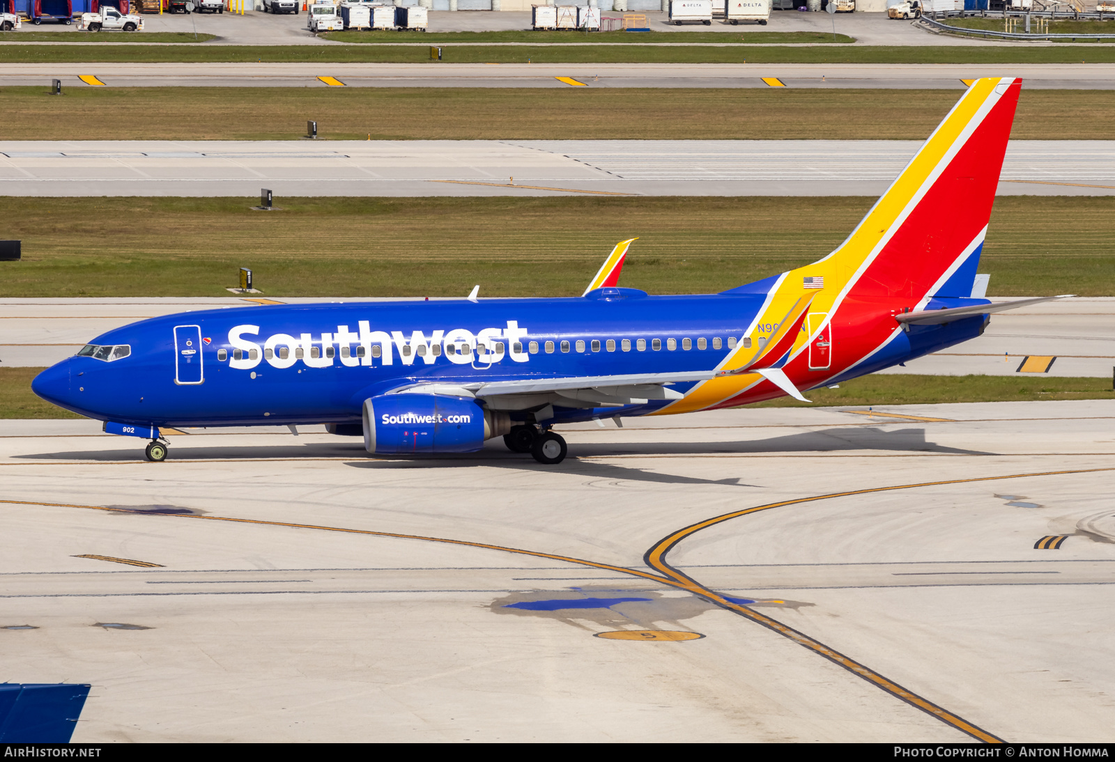 Aircraft Photo of N902WN | Boeing 737-7H4 | Southwest Airlines | AirHistory.net #634473