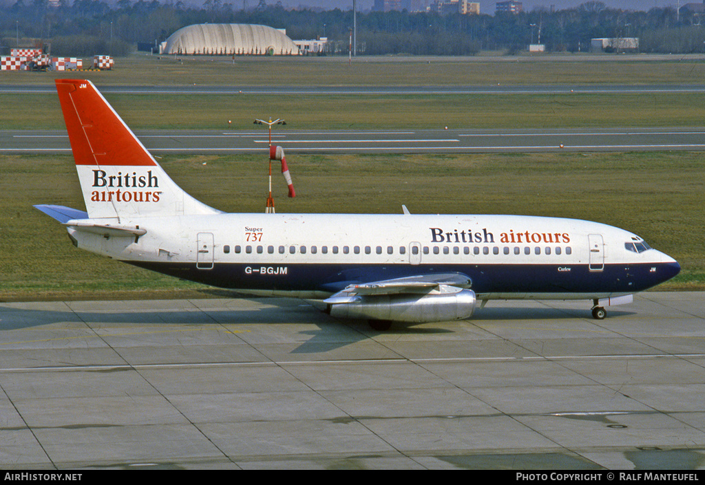 Aircraft Photo of G-BGJM | Boeing 737-236/Adv | British Airtours | AirHistory.net #634485