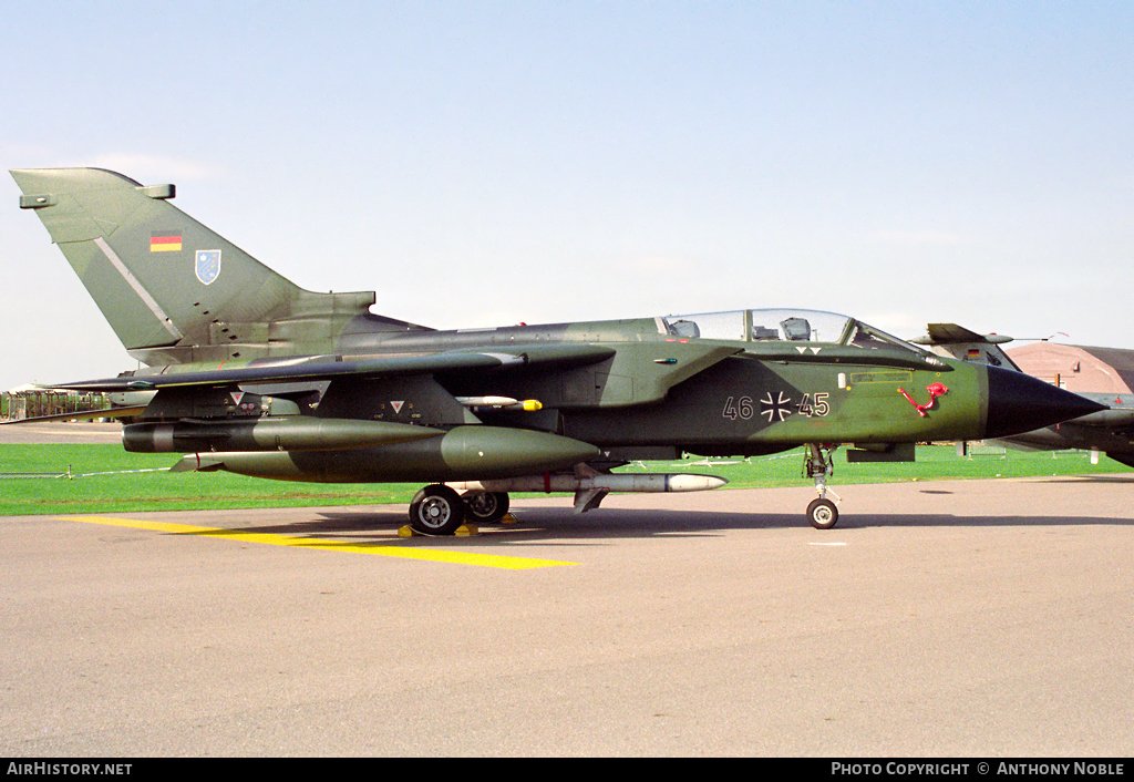 Aircraft Photo of 4645 | Panavia Tornado ECR | Germany - Air Force | AirHistory.net #634491