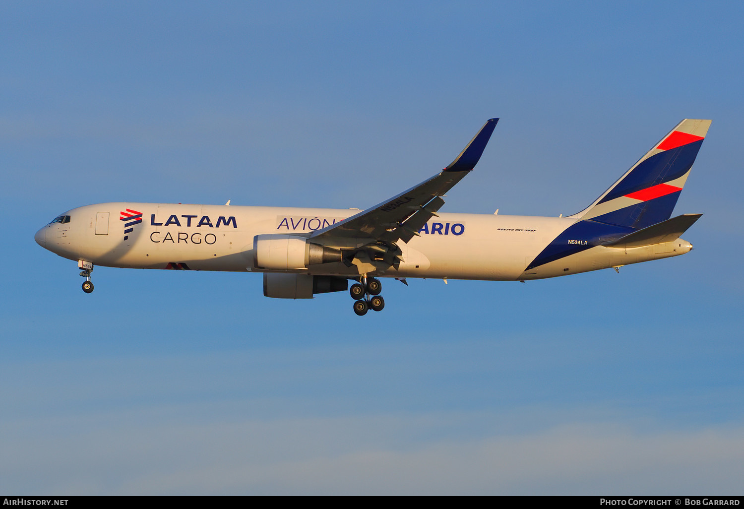 Aircraft Photo of N534LA | Boeing 767-316F/ER | LATAM Cargo | AirHistory.net #634499