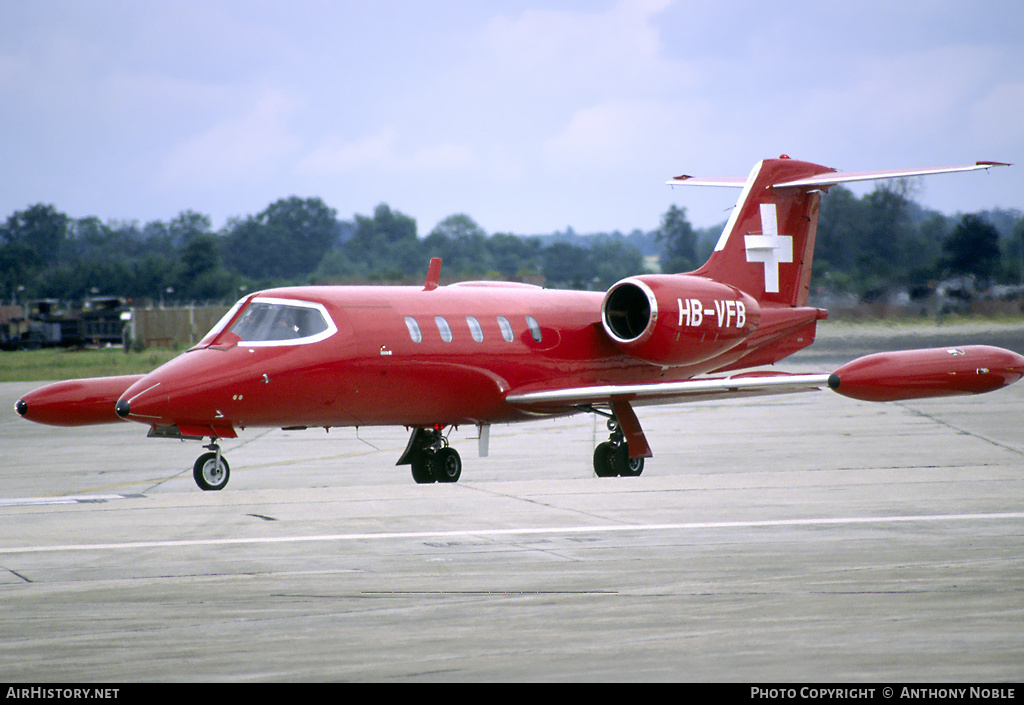 Aircraft Photo of HB-VFB | Gates Learjet 35A | AirHistory.net #634504