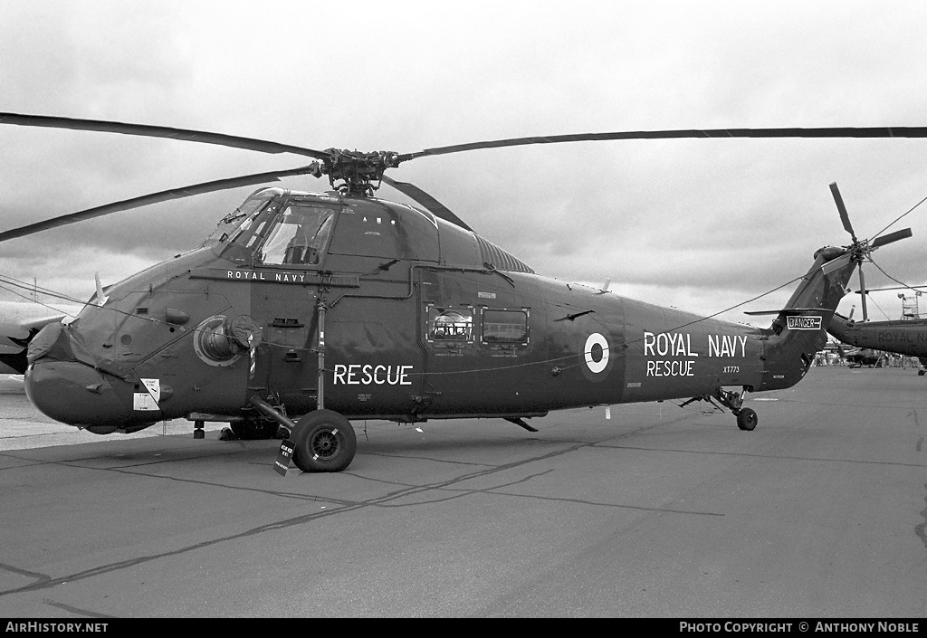 Aircraft Photo of XT773 | Westland WS-58 Wessex HU.5 | UK - Navy | AirHistory.net #634517