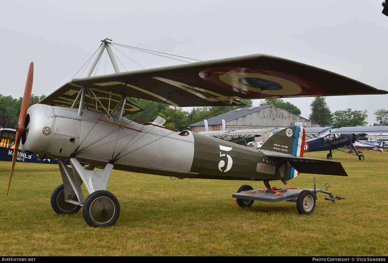 Aircraft Photo of F-AZAJ / 43 | Morane-Saulnier MS-138 Ep.2 | France - Air Force | AirHistory.net #634518