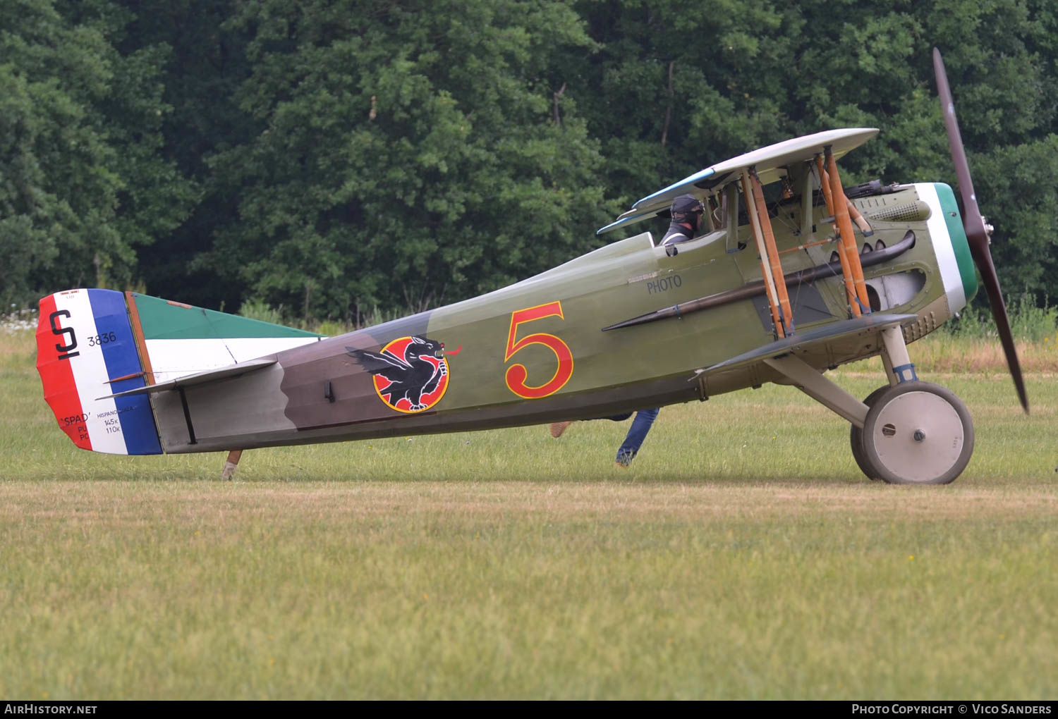 Aircraft Photo of F-AZFP / S3836 | SPAD S-XIII C1 | France - Air Force | AirHistory.net #634520