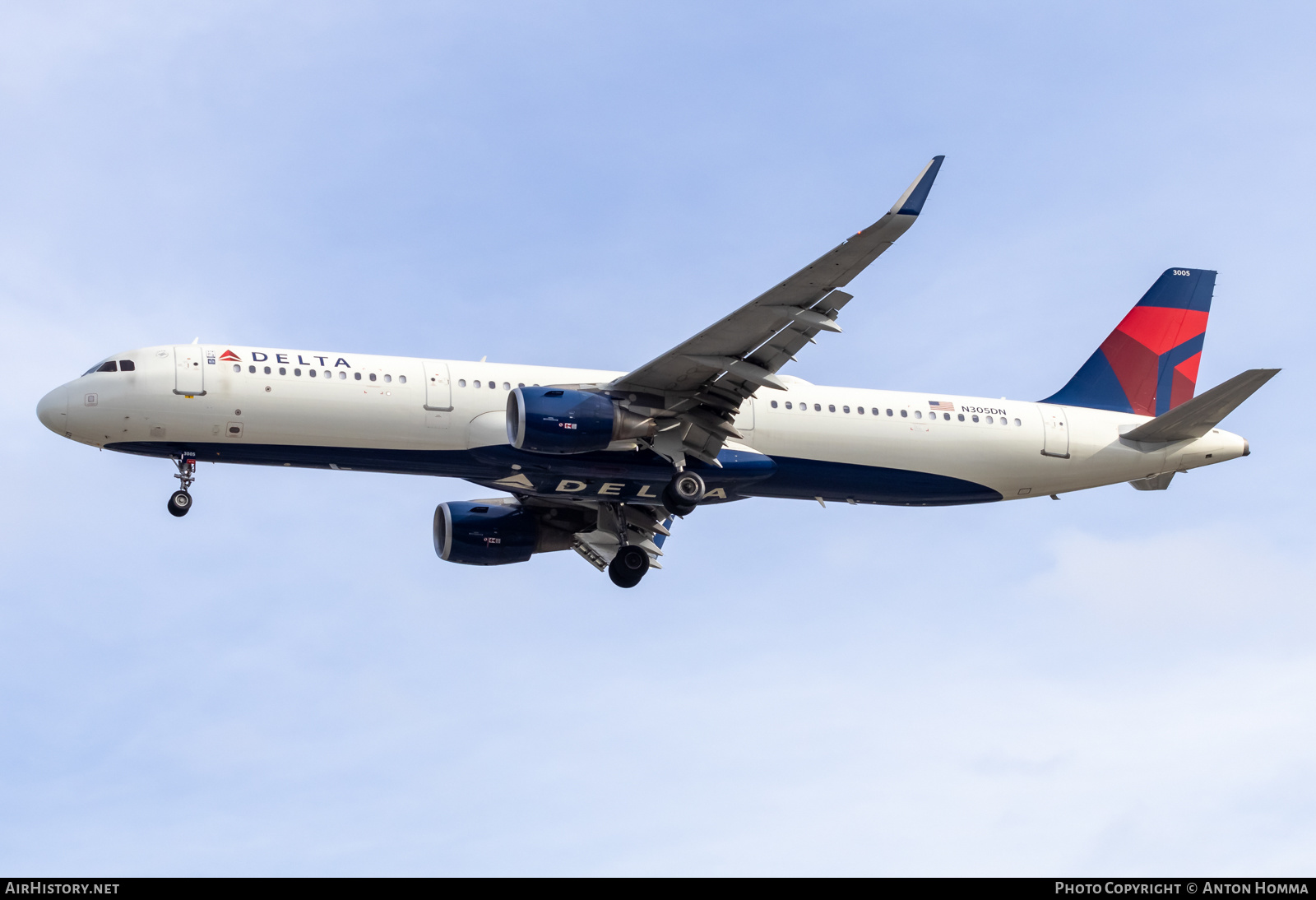 Aircraft Photo of N305DN | Airbus A321-211 | Delta Air Lines | AirHistory.net #634526
