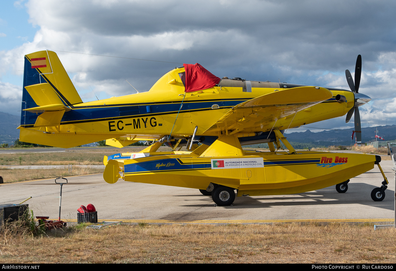 Aircraft Photo of EC-MYG | Air Tractor AT-802F Fire Boss (AT-802A) | Autoridade Nacional de Emergência e Proteção Civil | AirHistory.net #634531