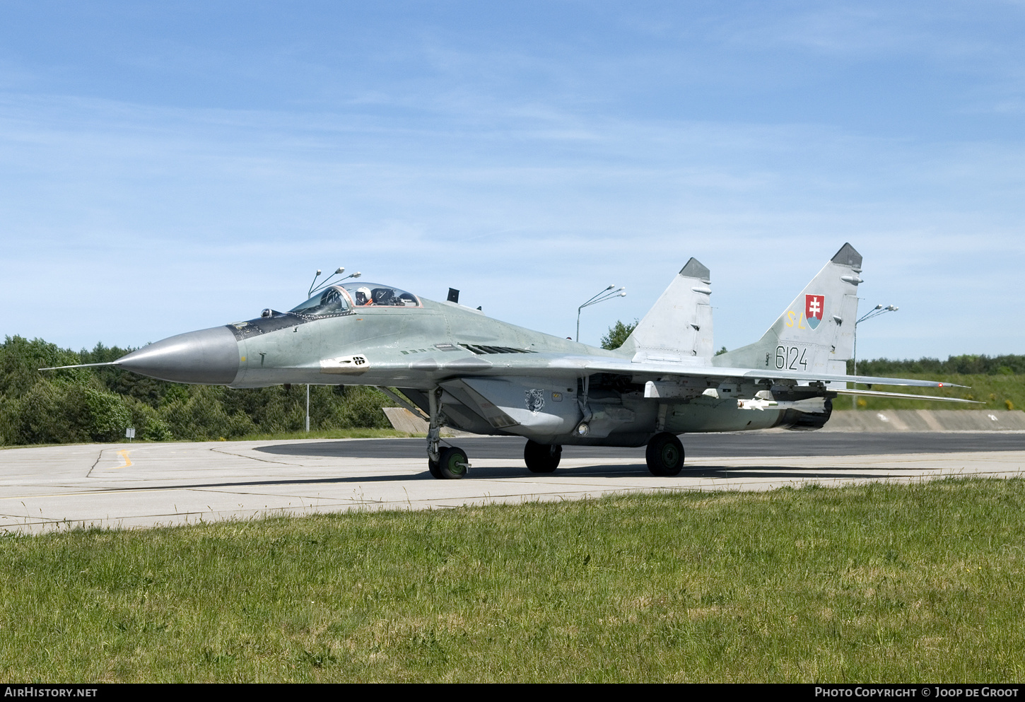 Aircraft Photo of 6124 | Mikoyan-Gurevich MiG-29AS (9-12A) | Slovakia - Air Force | AirHistory.net #634535