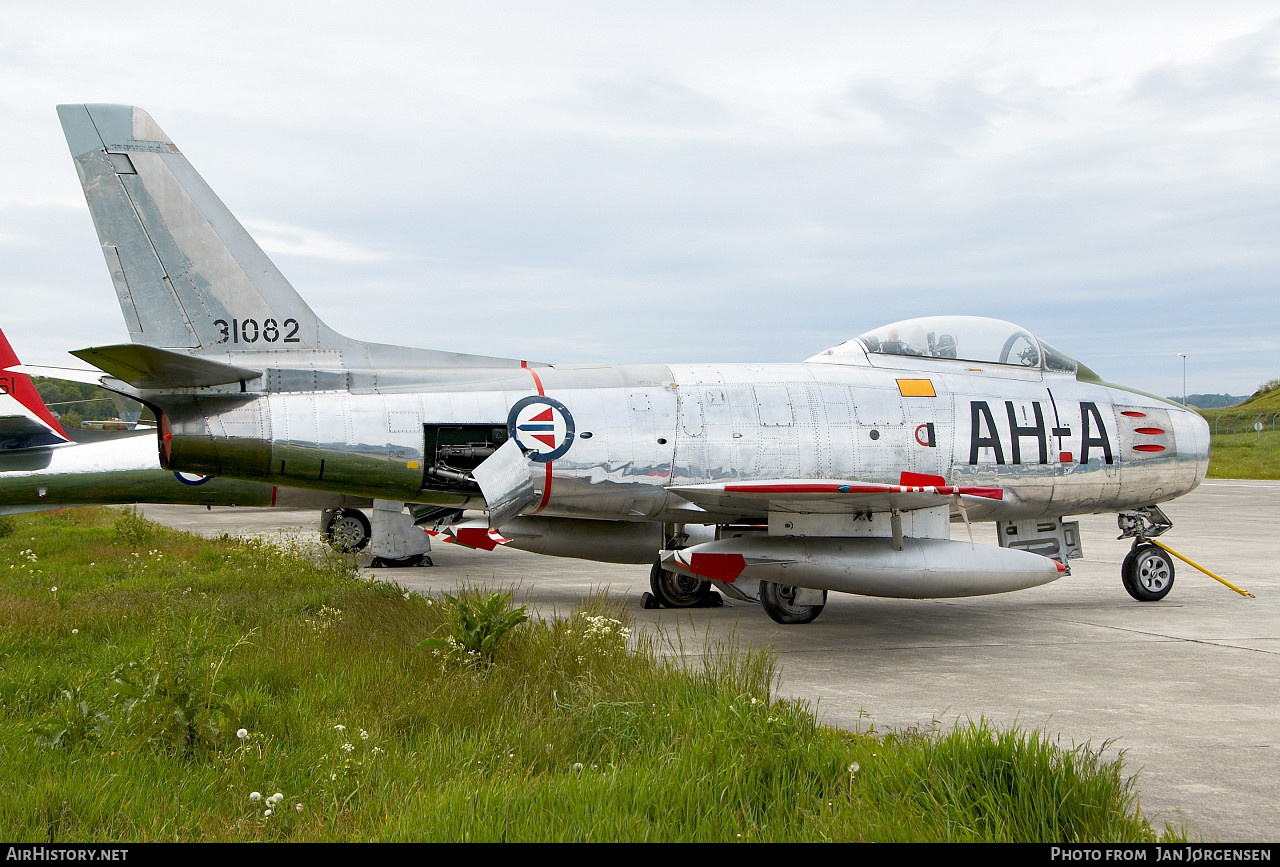 Aircraft Photo of 53-1082 | North American F-86F Sabre | Norway - Air Force | AirHistory.net #634547