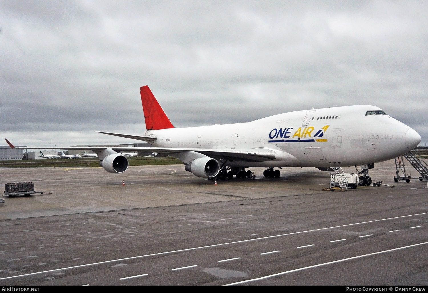 Aircraft Photo of G-UNET | Boeing 747-433(BDSF) | One Air | AirHistory.net #634550