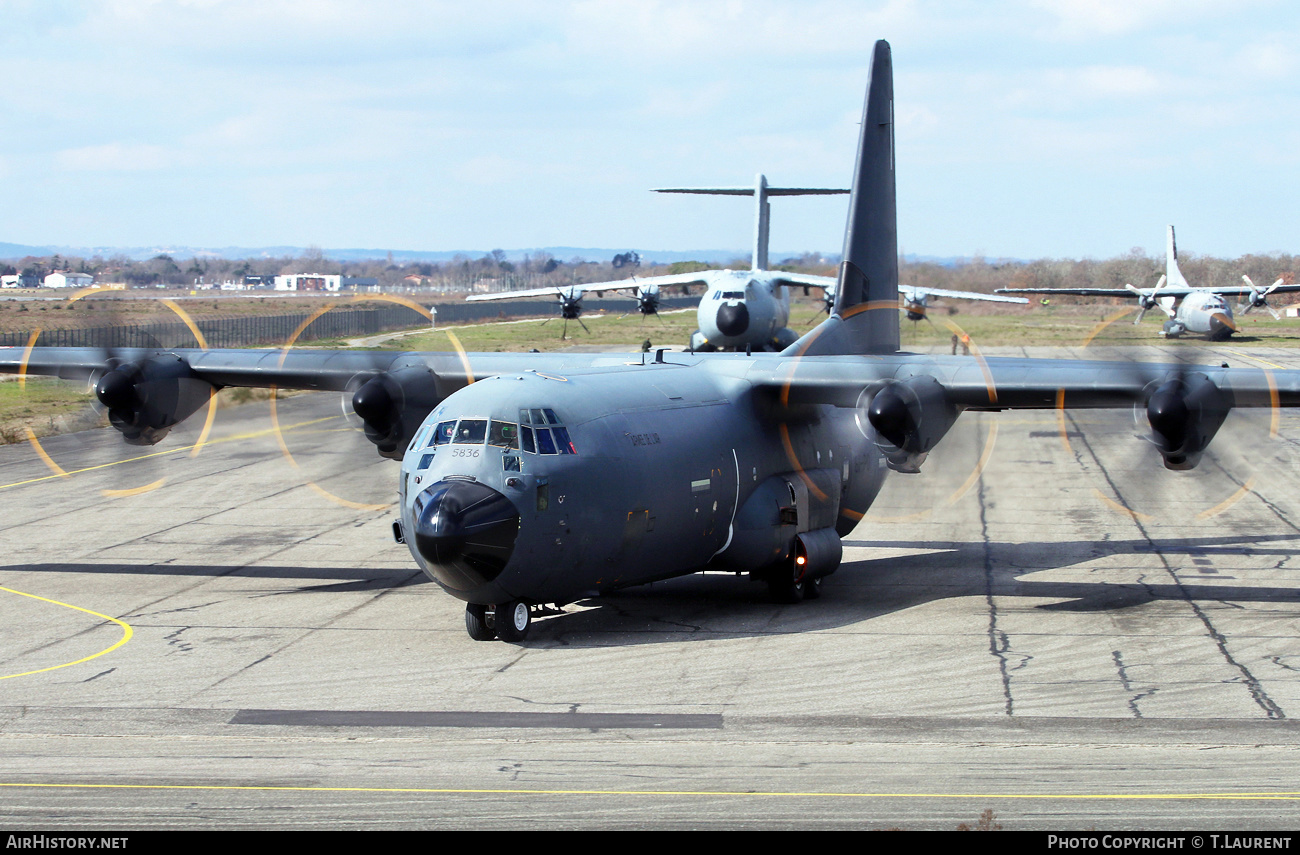 Aircraft Photo of 5836 | Lockheed Martin C-130J-30 Hercules | France - Air Force | AirHistory.net #634551