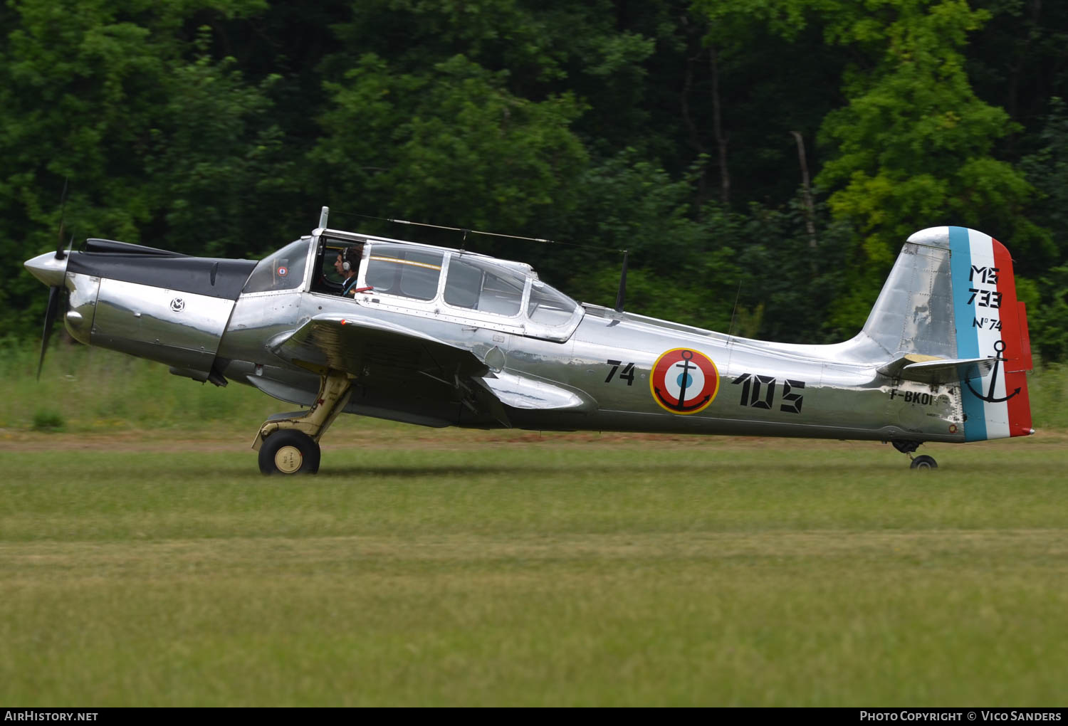 Aircraft Photo of F-BKOI / 74 | Morane-Saulnier MS-733 Alcyon | France - Navy | AirHistory.net #634552