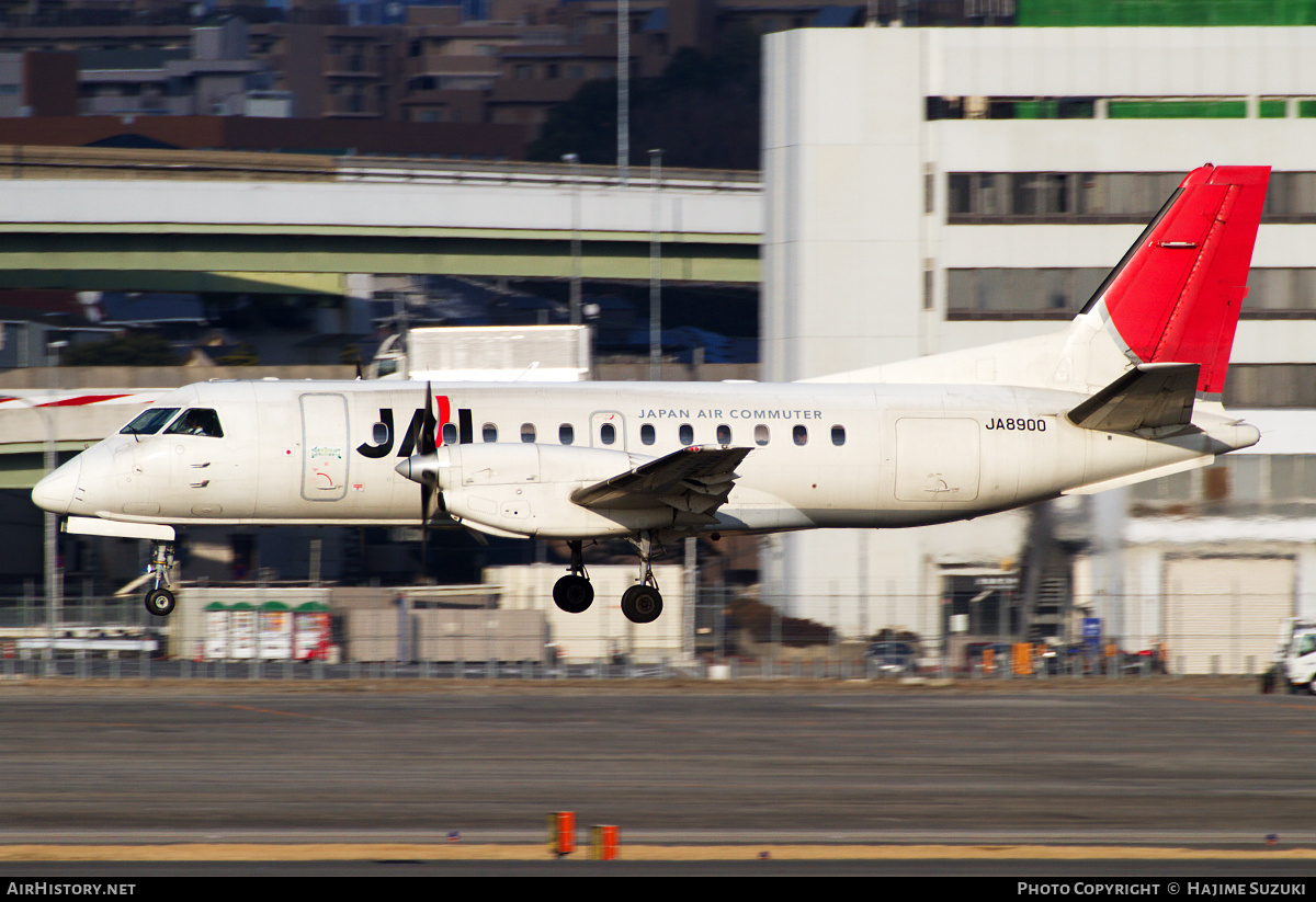 Aircraft Photo of JA8900 | Saab 340B/Plus | Japan Air Commuter - JAC | AirHistory.net #634555