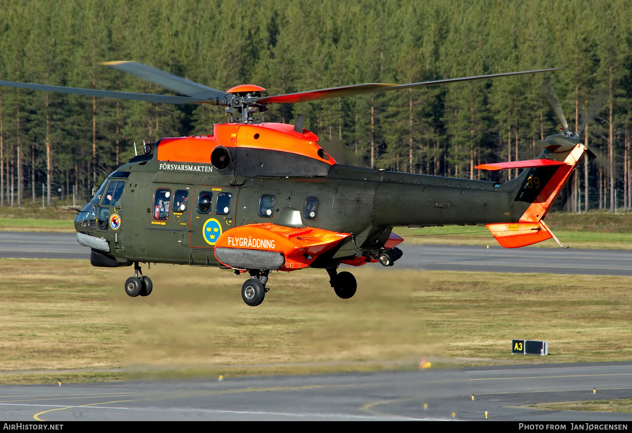 Aircraft Photo of 10412 | Eurocopter Hkp10 Super Puma (AS-332M1) | Sweden - Air Force | AirHistory.net #634562