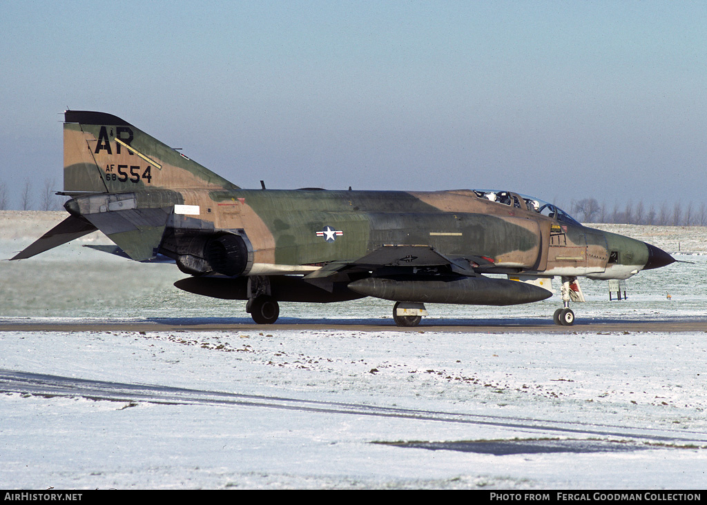 Aircraft Photo of 68-0554 / AF68-554 | McDonnell Douglas RF-4C Phantom II | USA - Air Force | AirHistory.net #634580