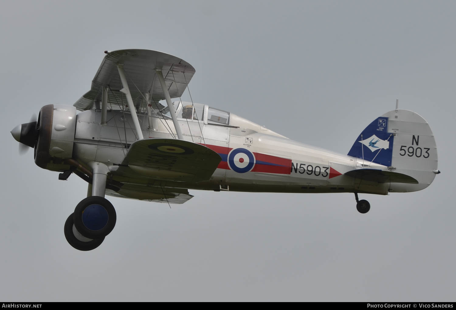 Aircraft Photo of G-GLAD / N5903 | Gloster Gladiator Mk2 | UK - Air Force | AirHistory.net #634598