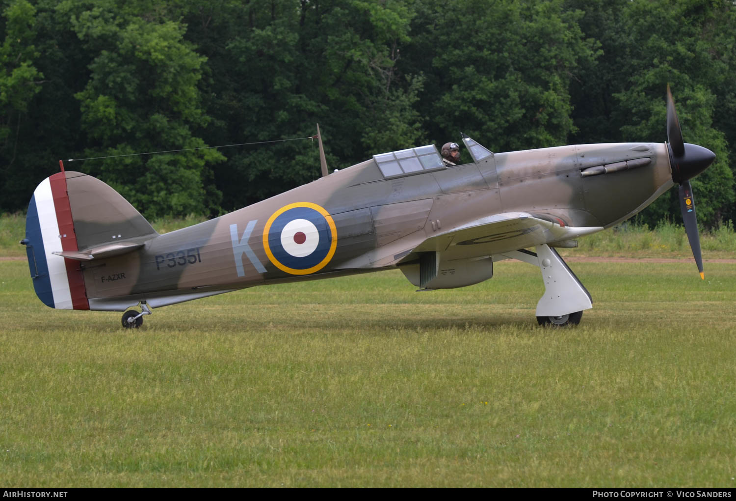 Aircraft Photo of F-AZXR / P3351 | Hawker Hurricane Mk2A | AirHistory.net #634606