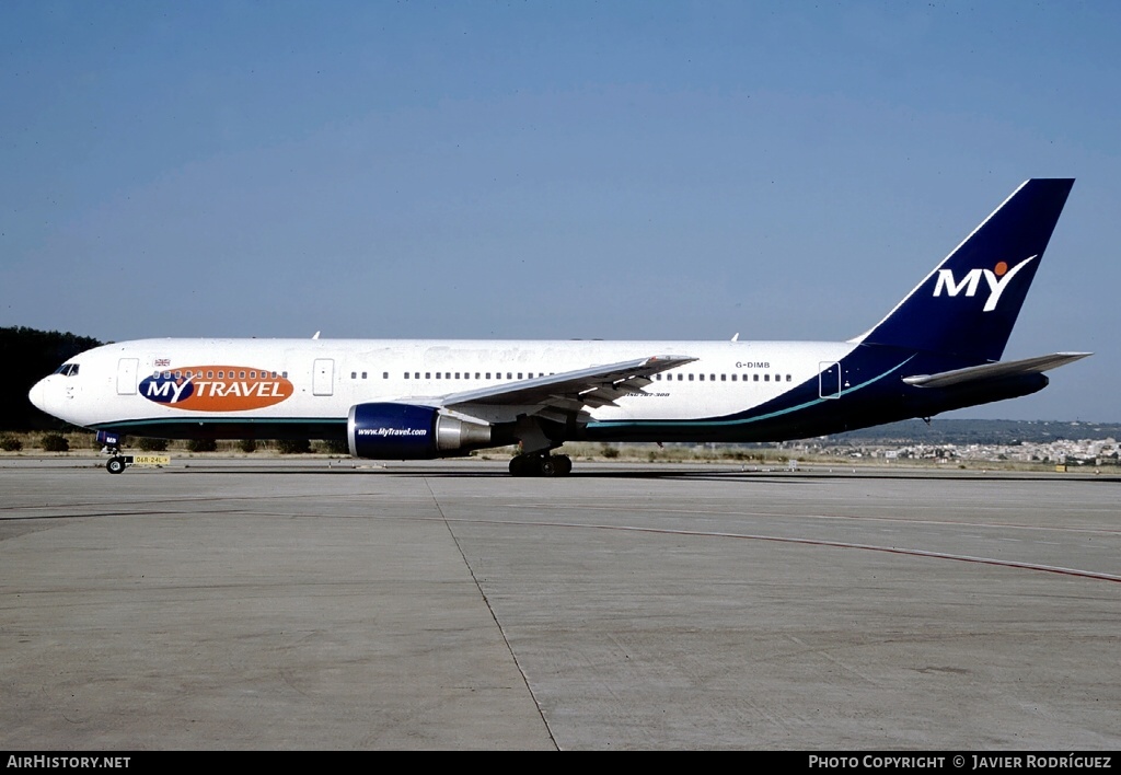 Aircraft Photo of G-DIMB | Boeing 767-31K/ER | MyTravel Airways | AirHistory.net #634619