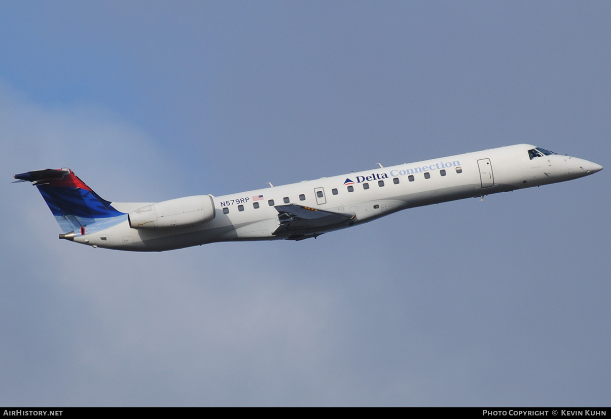 Aircraft Photo of N579RP | Embraer ERJ-145LR (EMB-145LR) | Delta Connection | AirHistory.net #634631