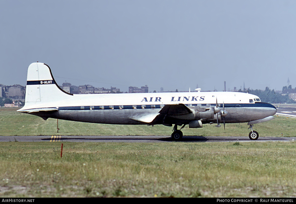 Aircraft Photo of G-ALHT | Canadair C-4 Argonaut (CL-4) | Air Links | AirHistory.net #634640