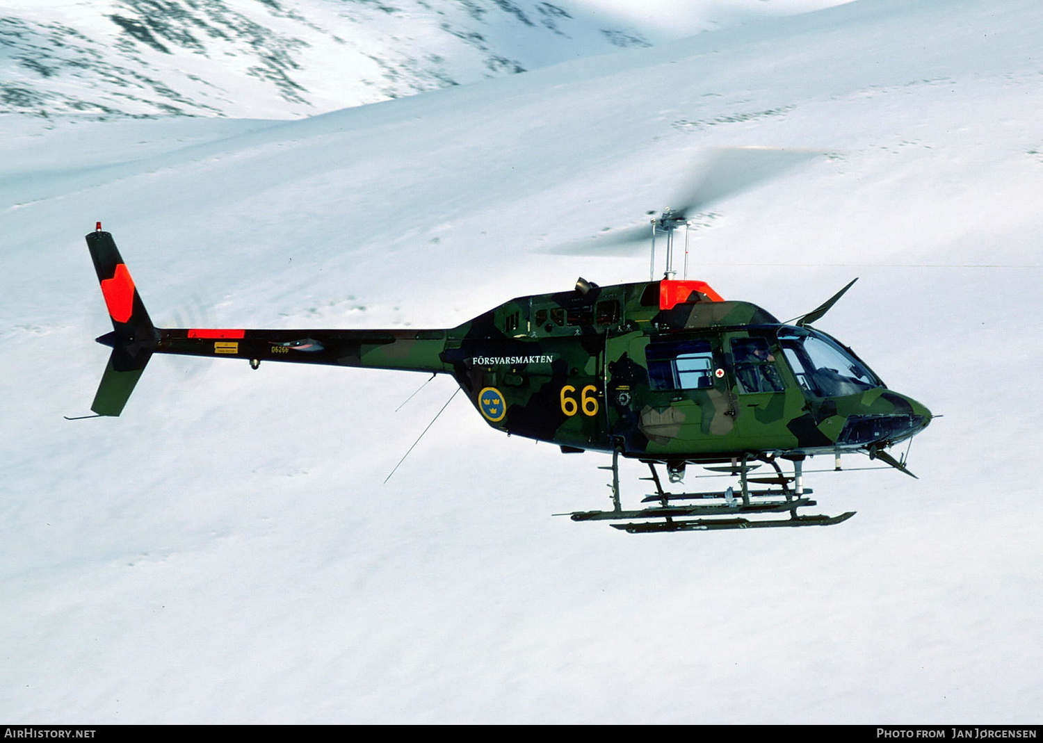 Aircraft Photo of 06266 | Bell Hkp6A JetRanger (AB-206A) | Sweden - Air Force | AirHistory.net #634656