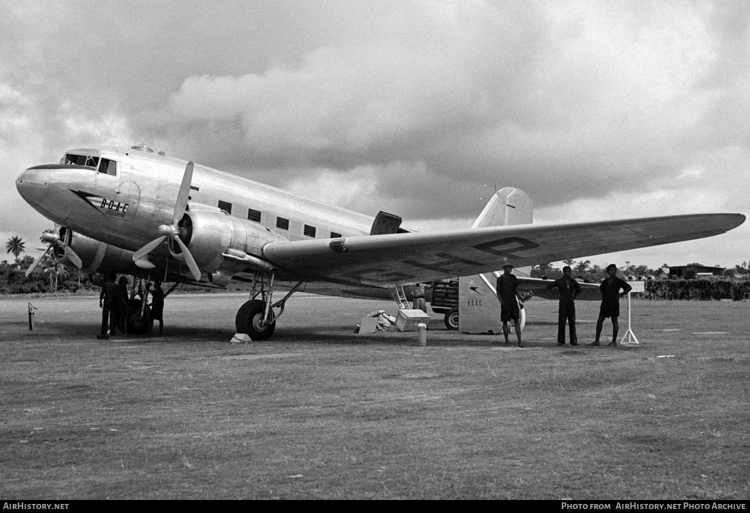 Aircraft Photo of G-AGHP | Douglas C-47A Dakota Mk.3 | BOAC - British Overseas Airways Corporation | AirHistory.net #634658