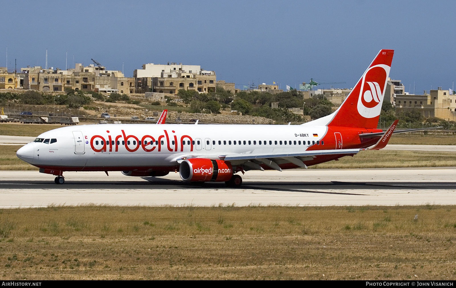 Aircraft Photo of D-ABKY | Boeing 737-86J | Air Berlin | AirHistory.net #634671