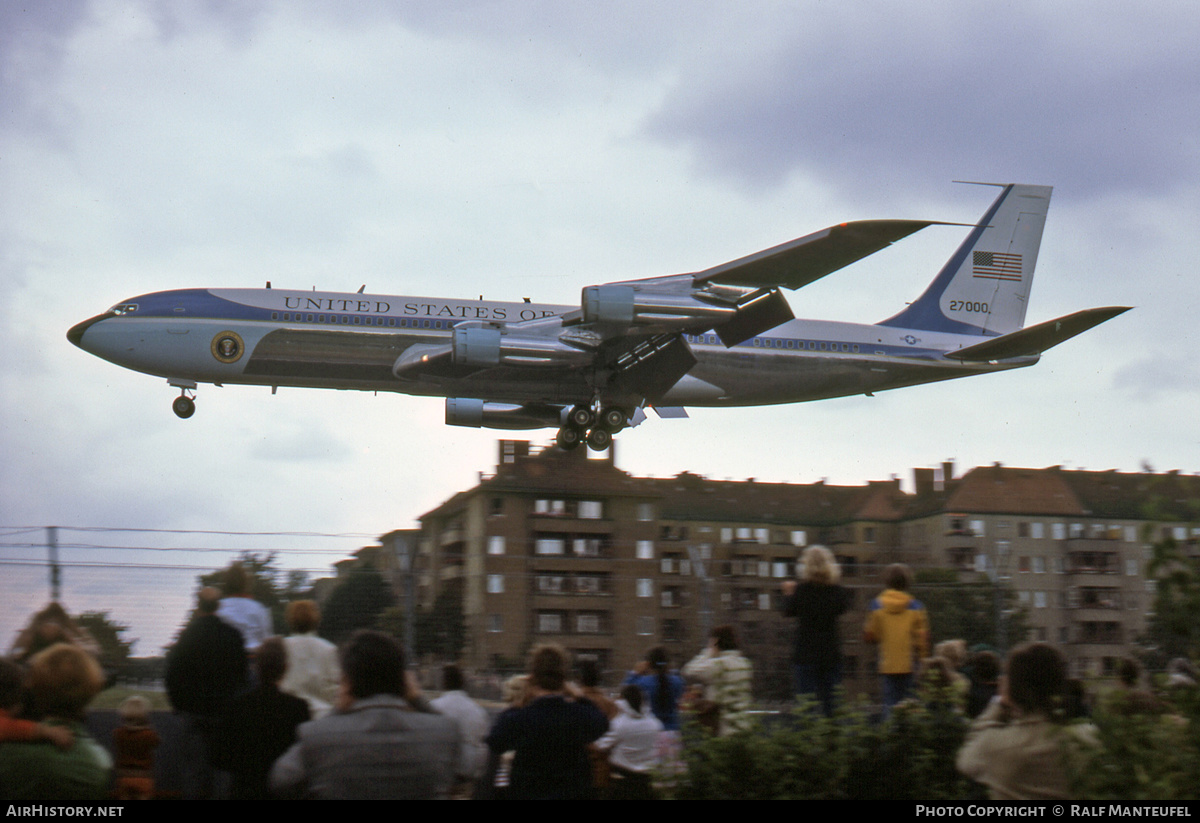 Aircraft Photo of 72-7000 / 27000 | Boeing VC-137C (707-353B) | USA - Air Force | AirHistory.net #634673