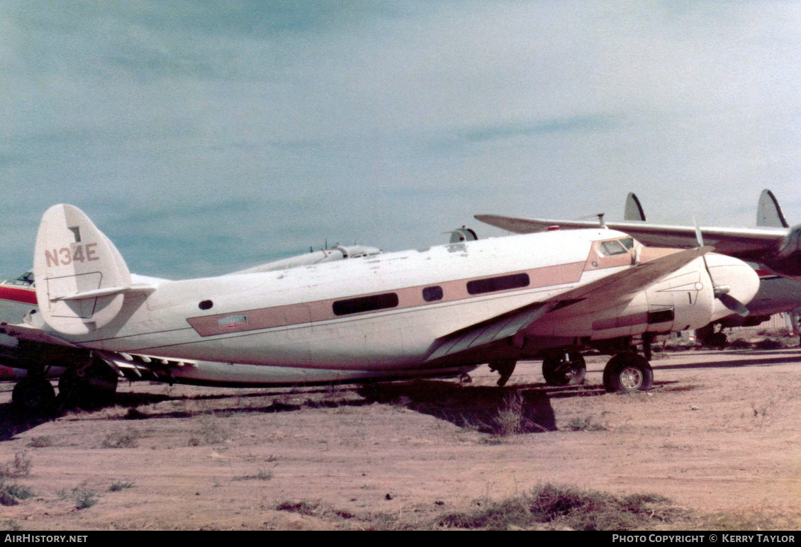 Aircraft Photo of N34E | Lockheed 18-56 Lodestar | AirHistory.net #634690