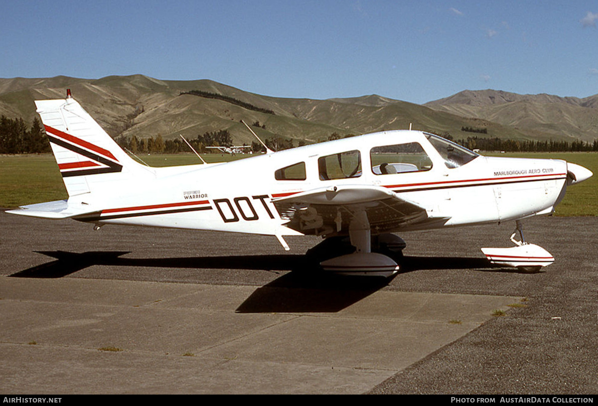 Aircraft Photo of ZK-DOT / DOT | Piper PA-28-151 Cherokee Warrior | Marlborough Aero Club | AirHistory.net #634697