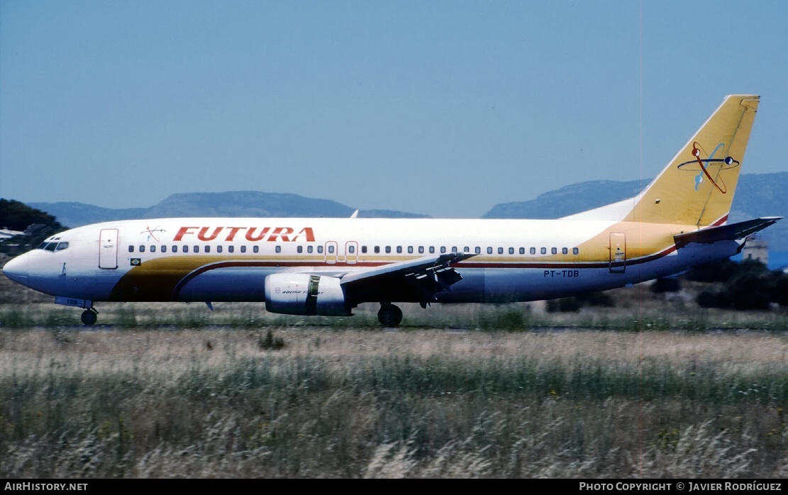 Aircraft Photo of PT-TDB | Boeing 737-4Y0 | Futura International Airways | AirHistory.net #634702