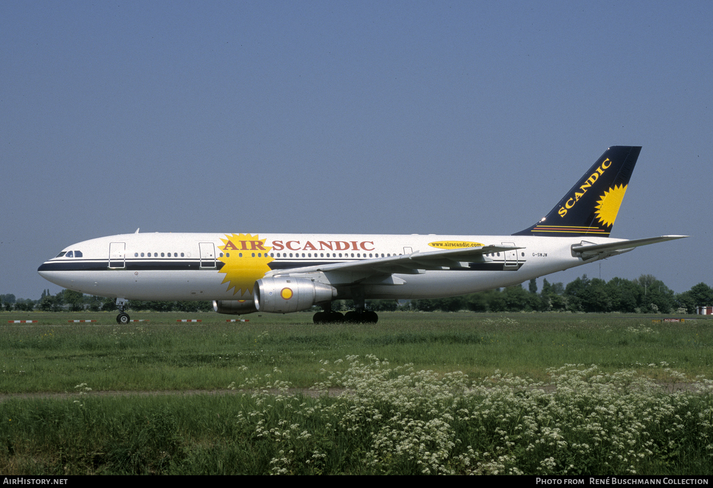 Aircraft Photo of G-SWJW | Airbus A300B4-203FF | Air Scandic | AirHistory.net #634723