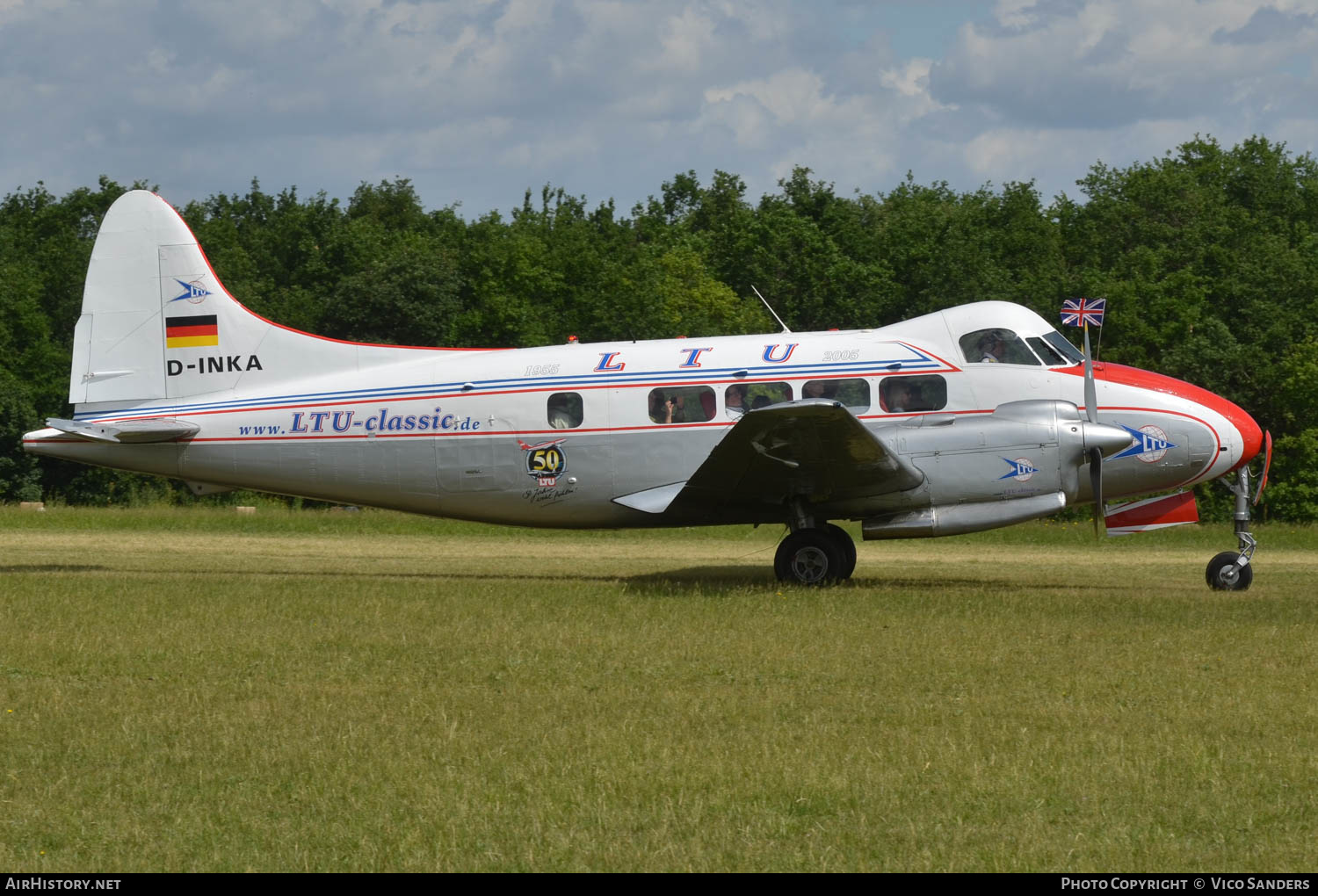 Aircraft Photo of D-INKA | De Havilland D.H. 104 Dove 8 | LTU - Lufttransport-Unternehmen | AirHistory.net #634728