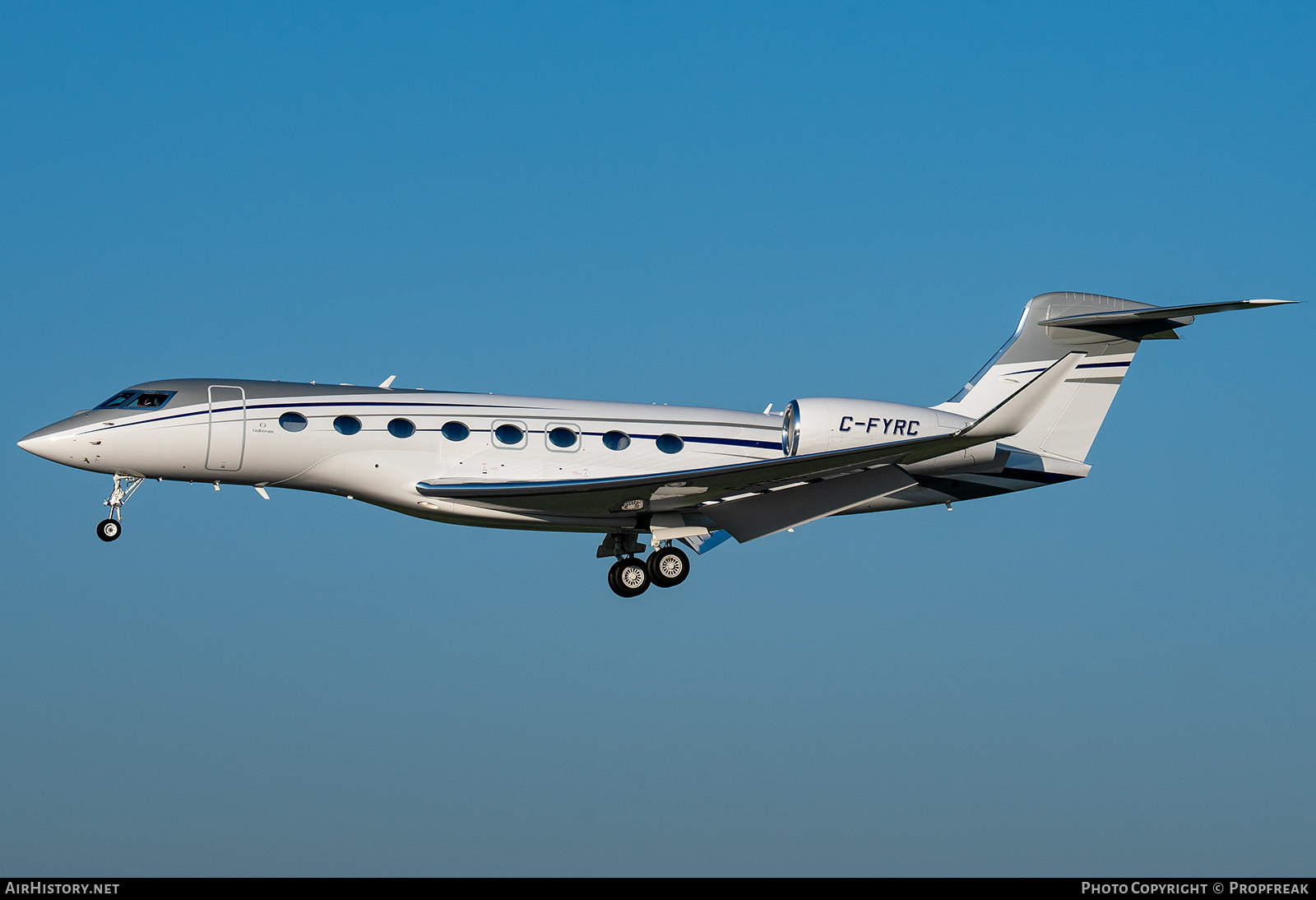 Aircraft Photo of C-FYRC | Gulfstream Aerospace G650ER (G-VI) | AirHistory.net #634729