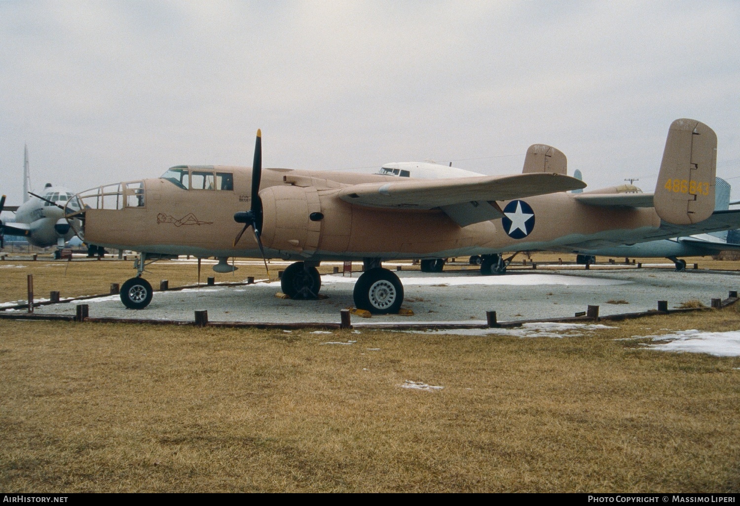 Aircraft Photo of 44-86843 / 486843 | North American TB-25N Mitchell | USA - Air Force | AirHistory.net #634753