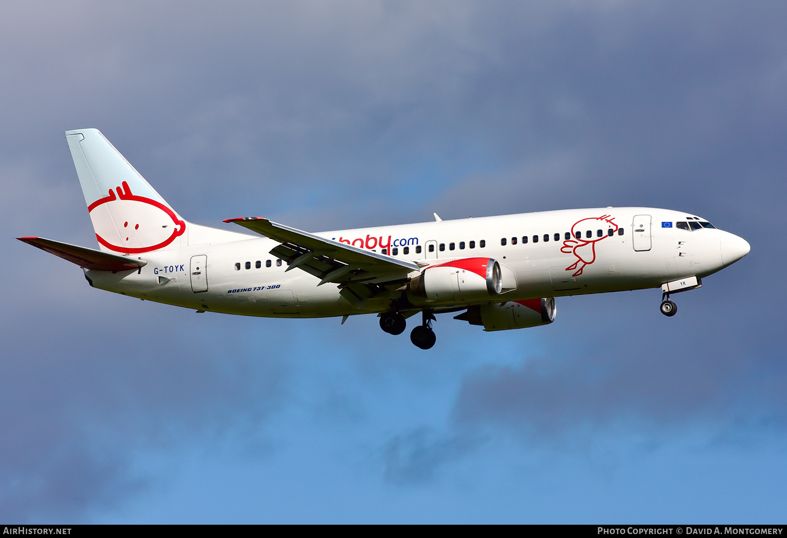 Aircraft Photo of G-TOYK | Boeing 737-33R | Bmibaby | AirHistory.net #634754