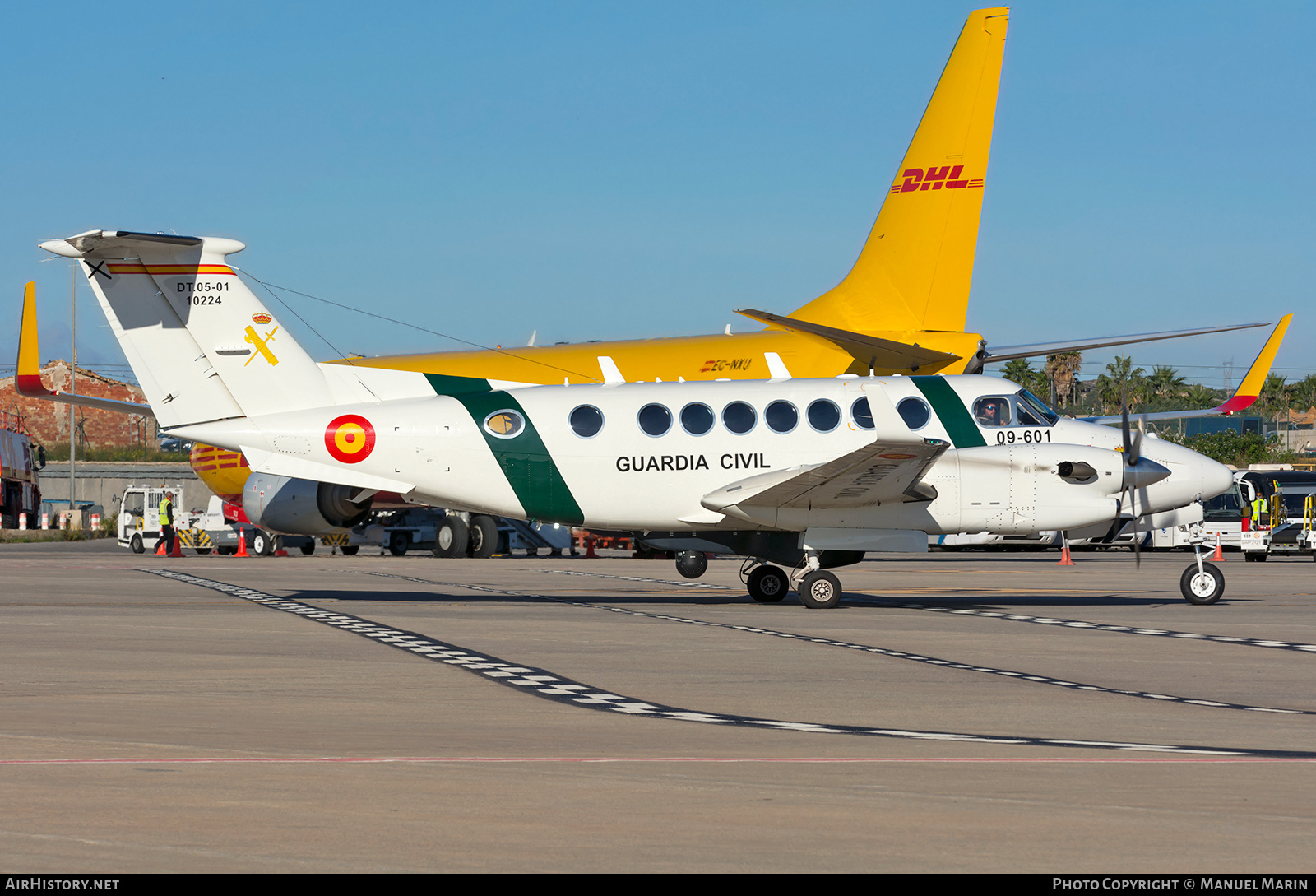 Aircraft Photo of DT.05-01 | Hawker Beechcraft 350i King Air (B300) | Spain - Guardia Civil | AirHistory.net #634764