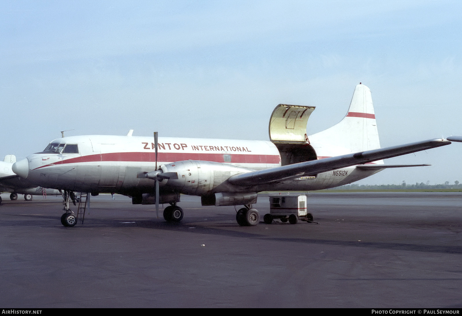 Aircraft Photo of N5512K | Convair 640/F | Zantop International Airlines | AirHistory.net #634765