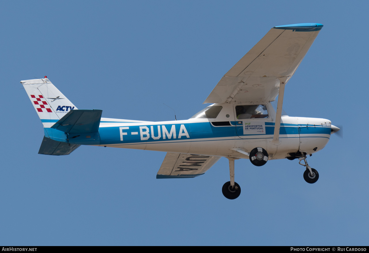 Aircraft Photo of F-BUMA | Reims F150L | ACTV - Aeroclube de Torres Vedras | AirHistory.net #634767