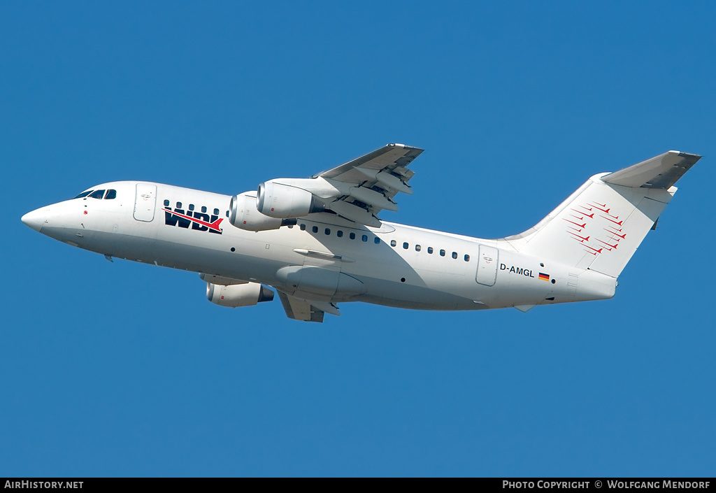 Aircraft Photo of D-AMGL | British Aerospace BAe-146-200 | WDL Aviation | AirHistory.net #634776