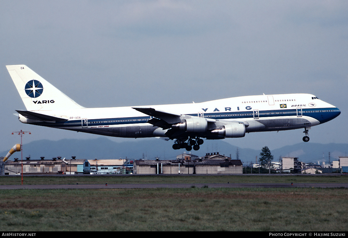 Aircraft Photo of PP-VOA | Boeing 747-341 | Varig | AirHistory.net #634778