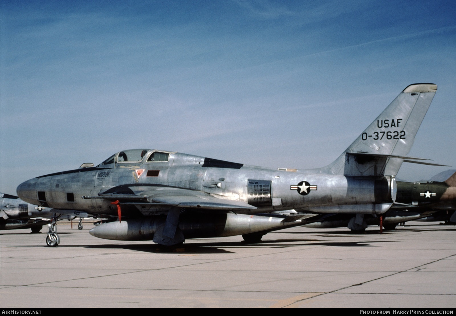 Aircraft Photo of 53-7622 / 0-37622 | Republic RF-84F Thunderflash | USA - Air Force | AirHistory.net #634780