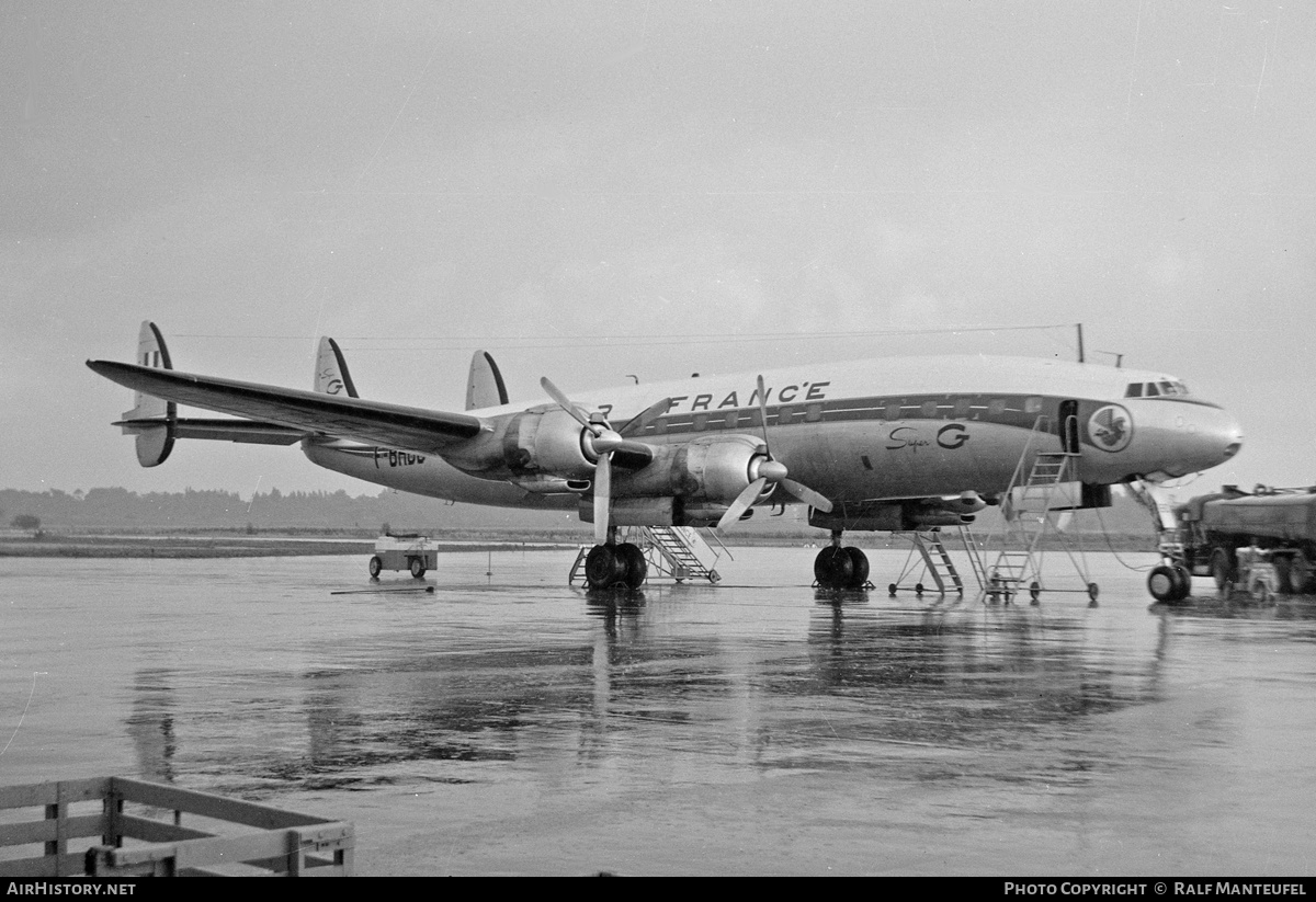 Aircraft Photo of F-BHBD | Lockheed L-1049G Super Constellation | Air France | AirHistory.net #634784