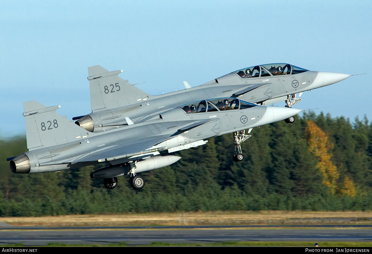 Aircraft Photo of 39828 | Saab JAS 39D Gripen | Sweden - Air Force | AirHistory.net #634785