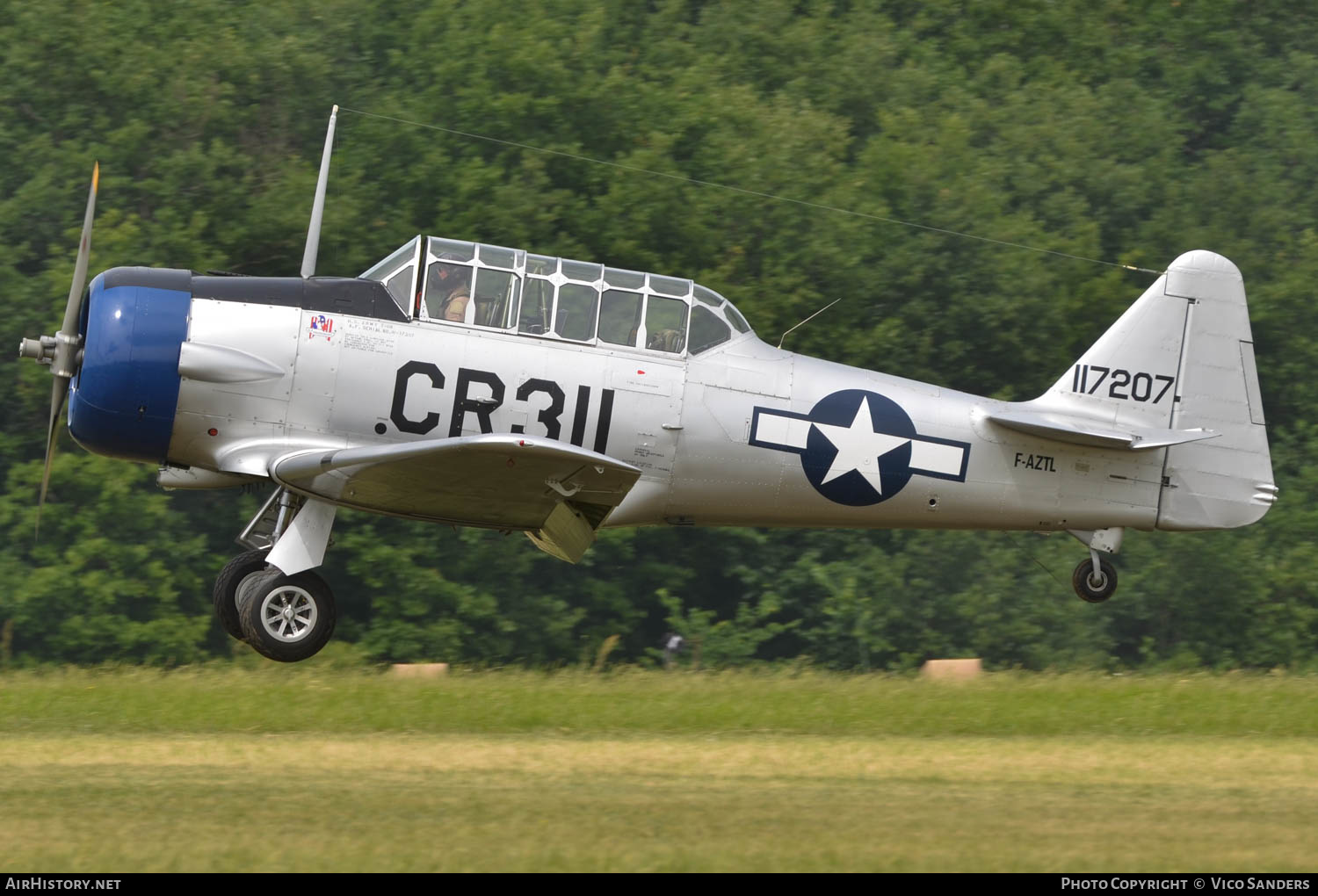 Aircraft Photo of F-AZTL / 117207 | North American T-6G Texan | USA - Air Force | AirHistory.net #634786