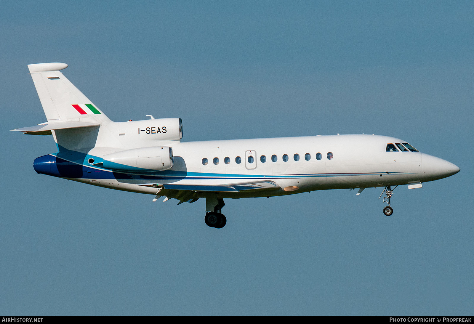 Aircraft Photo of I-SEAS | Dassault Falcon 900EX | AirHistory.net #634794