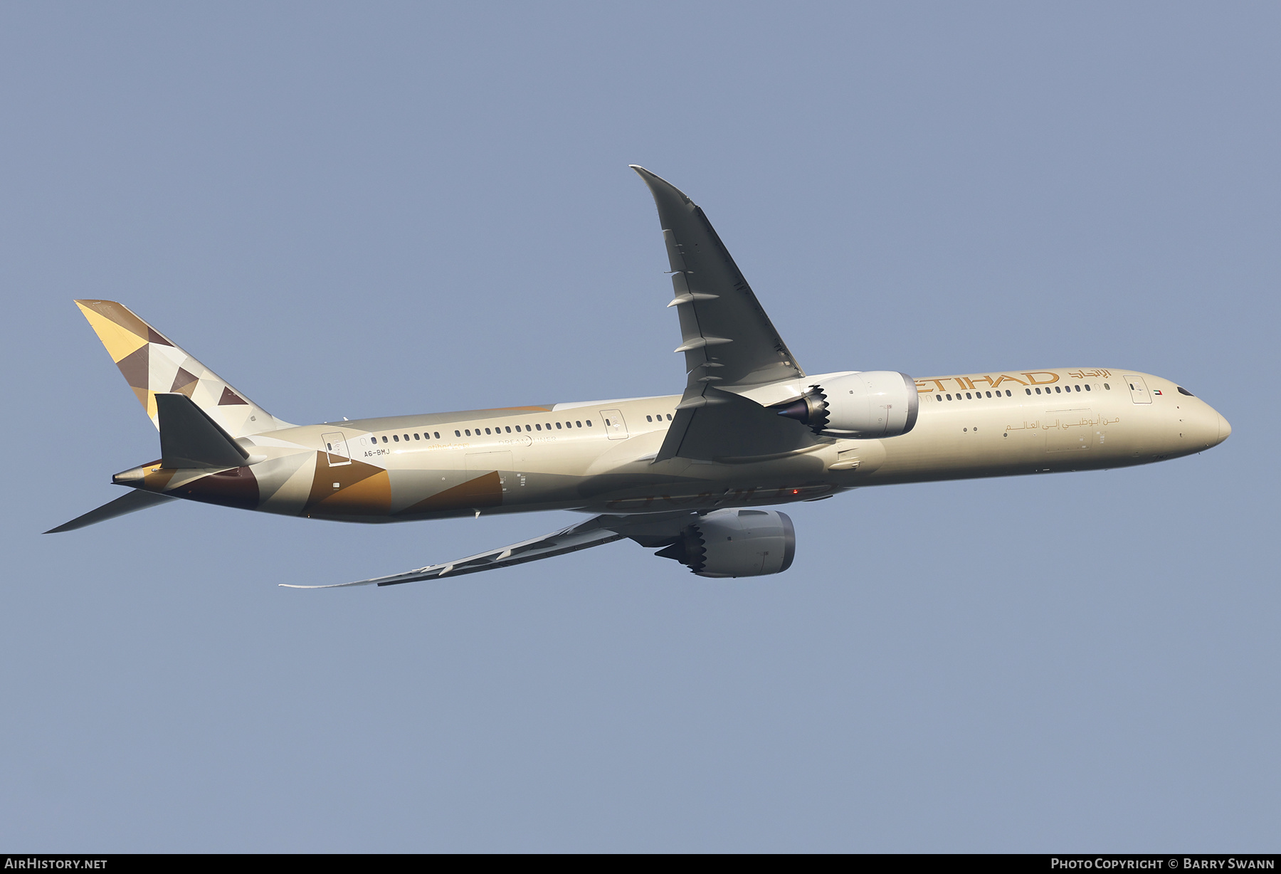 Aircraft Photo of A6-BMJ | Boeing 787-10 Dreamliner | Etihad Airways | AirHistory.net #634807