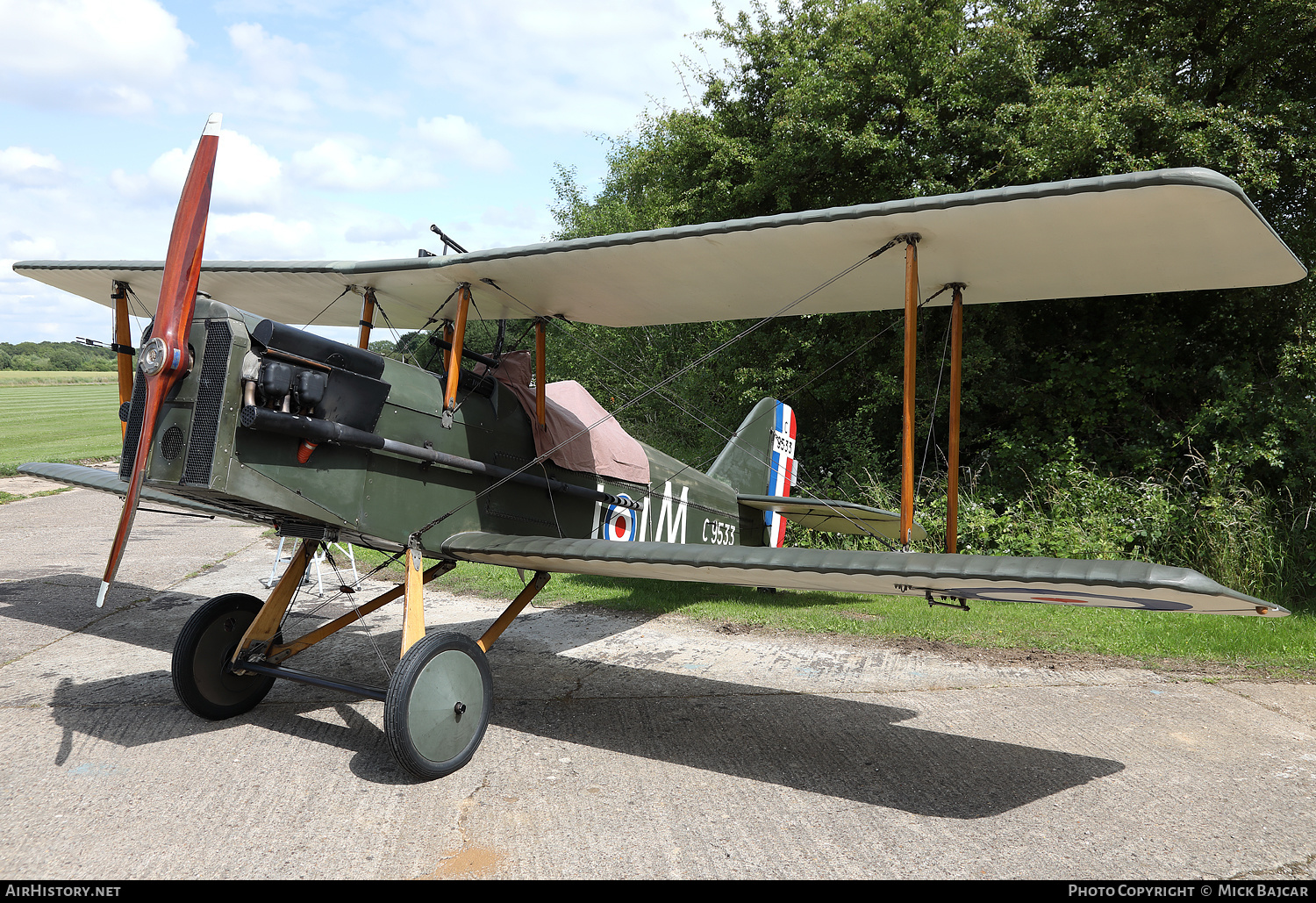 Aircraft Photo of G-BUWE / C9533 | Royal Aircraft Factory SE-5A (replica) | UK - Air Force | AirHistory.net #634812