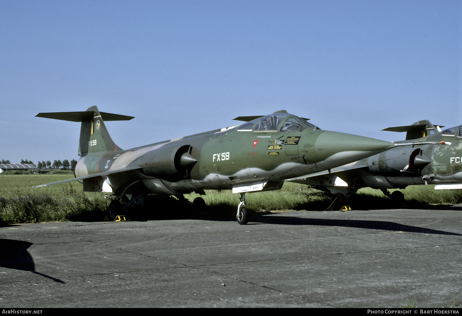 Aircraft Photo of FX59 | Lockheed F-104G Starfighter | Belgium - Air Force | AirHistory.net #634814