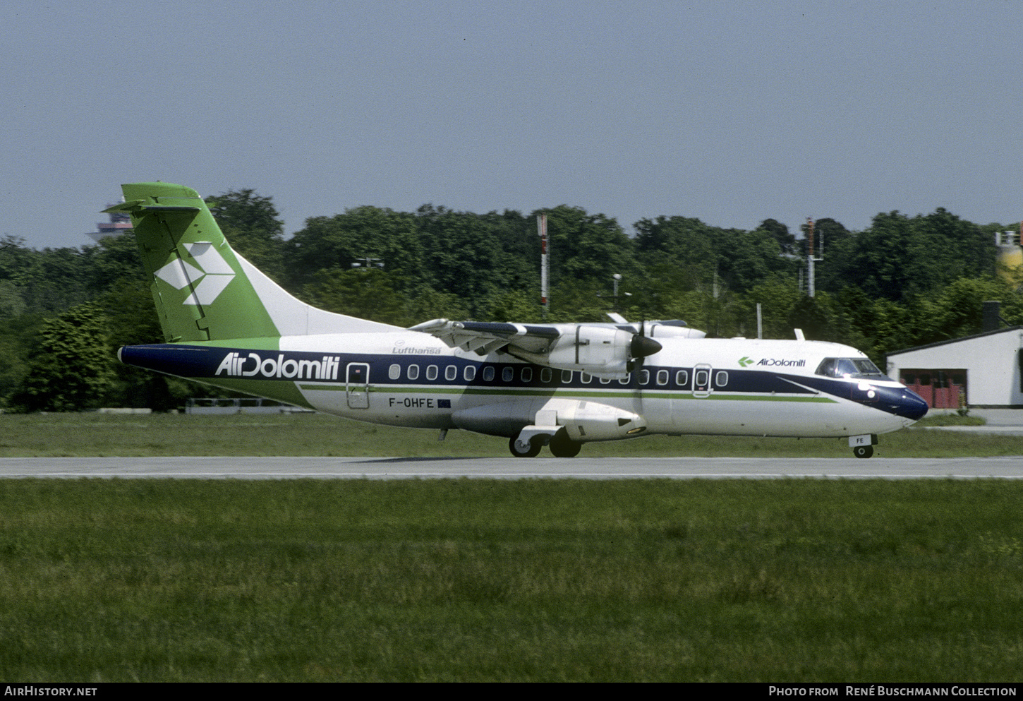 Aircraft Photo of F-OHFE | ATR ATR-42-320 | Air Dolomiti | AirHistory.net #634823